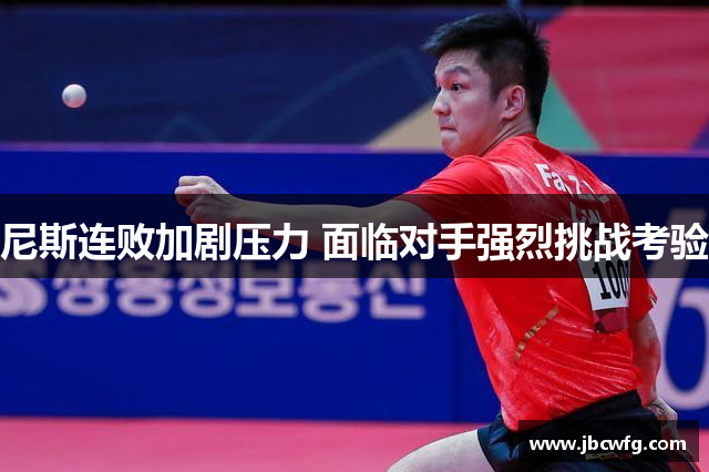 尼斯连败加剧压力 面临对手强烈挑战考验