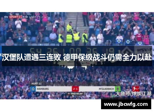 汉堡队遭遇三连败 德甲保级战斗仍需全力以赴